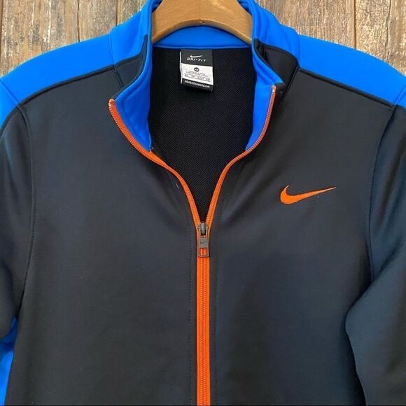 Nike XS Black Dri-Fit Windrunner Athletic Jacket - Picture 7 of 9